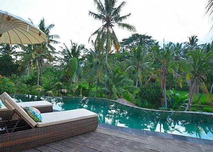 Отель Calma & - Rice Fields View, Infinity Pool ! Убуд